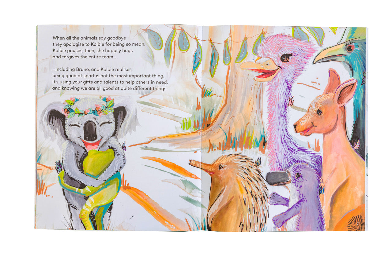 Aussie Bush Olympics - Children's Book
